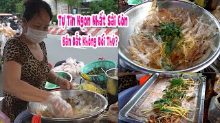 Kịch tính hàng bánh tráng trộn không  biển hiệu, tự tin ngon nhất SG vừa dọn ra khách đến mua ùn ùn