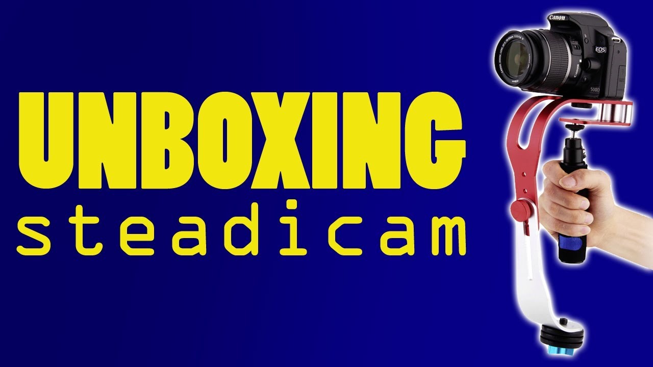 UNBOXING STEADICAM PARA CELULAR BARATO - Gameplay do Boy
