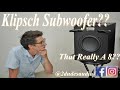 Impressive Little Subwoofer!