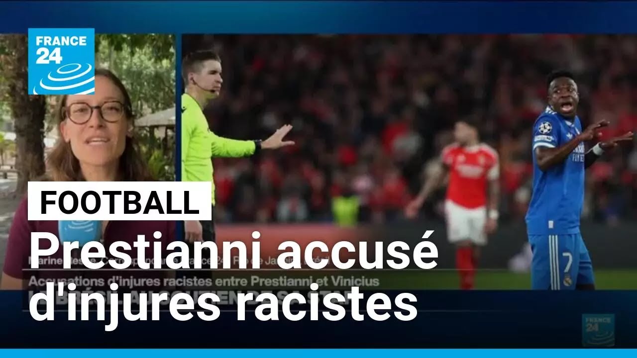 Football : accusations d'injures racistes entre Prestianni et Vinicius • FRANCE 24