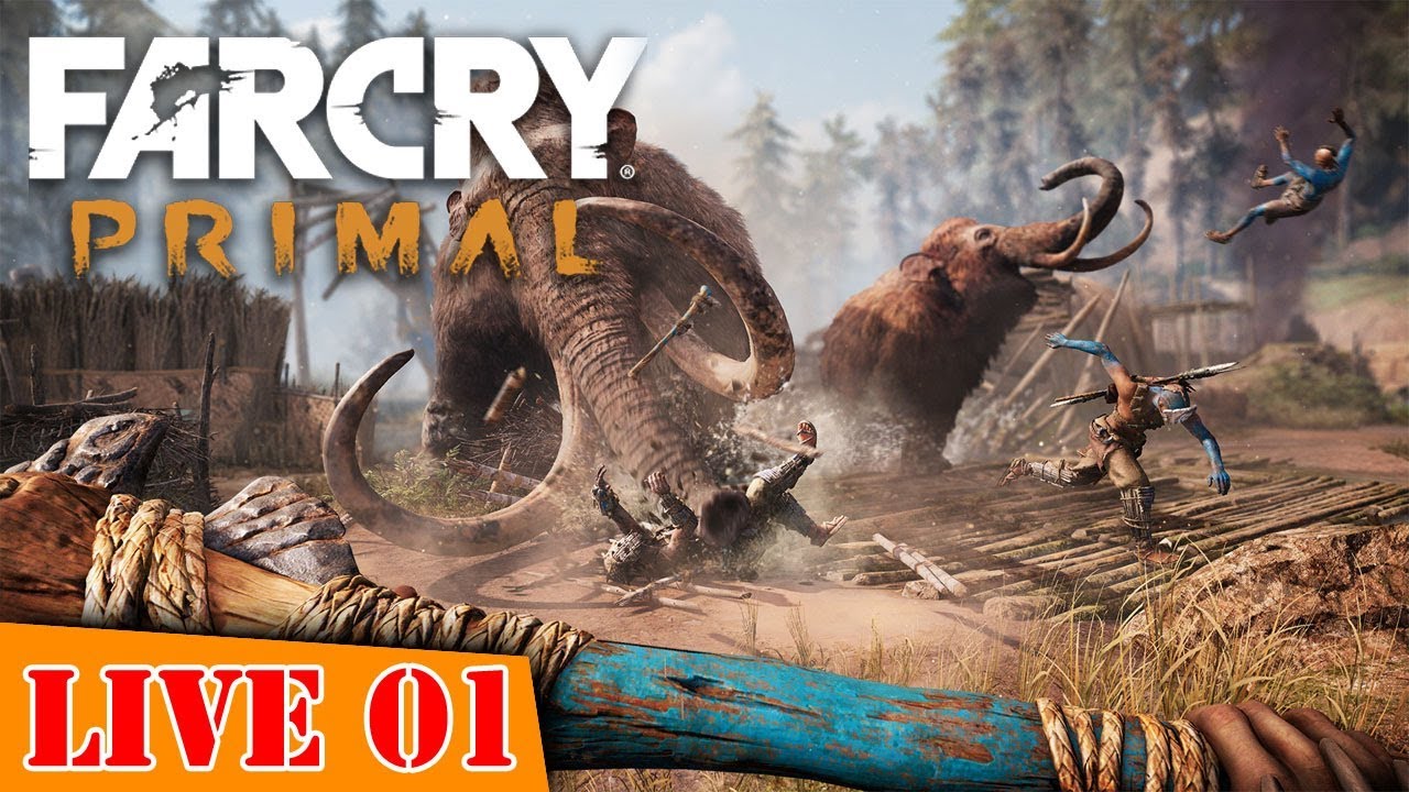 LIVE! Far Cry Primal PS4 60fps - Gameplay do Boy