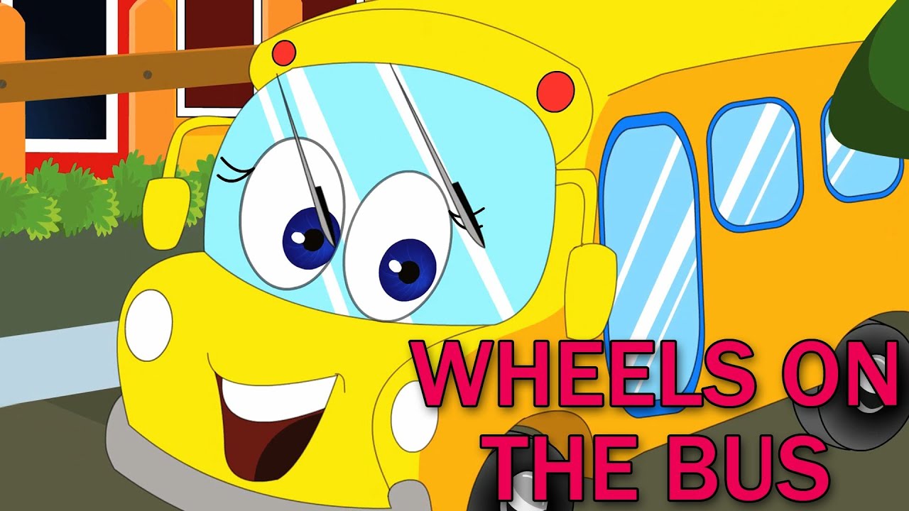 Wheels on the Bus | Nursery Rhymes | Rhymes - YouTube