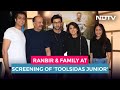 Ranbir And Family At Screening Of Rajiv Kapoors Last Film