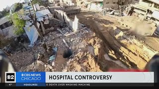 Israel says new images prove Gaza hospital used as Hamas command center