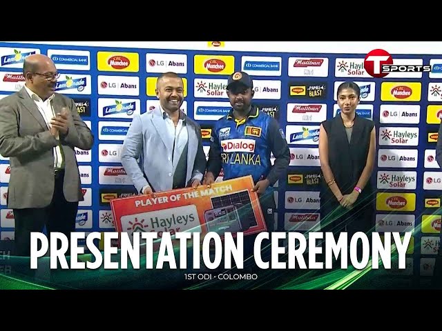 Match Presentation | Sri Lanka vs Bangladesh | 1st ODI | T Sports