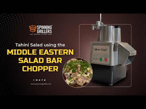 Spinning Grillers Middle Eastern Salad Bar Chopper