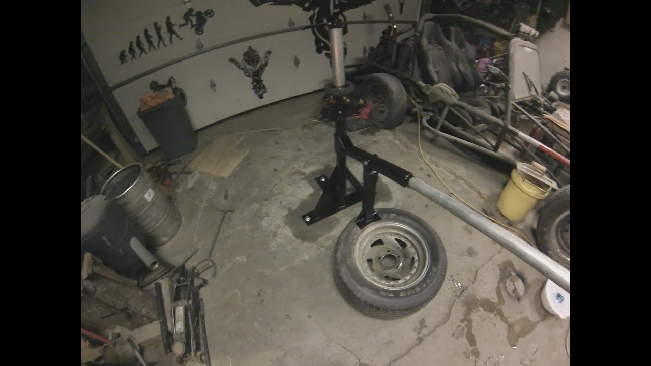 How To Build A Homemade Tire Changer From Scrap Metal YouTube
