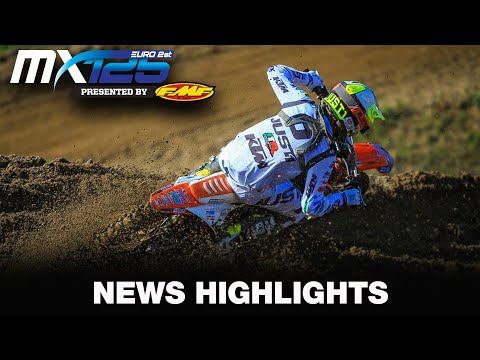 EMX125 Presented by FMF Racing News Highlights - MXGP of Europe 2020 #motocross