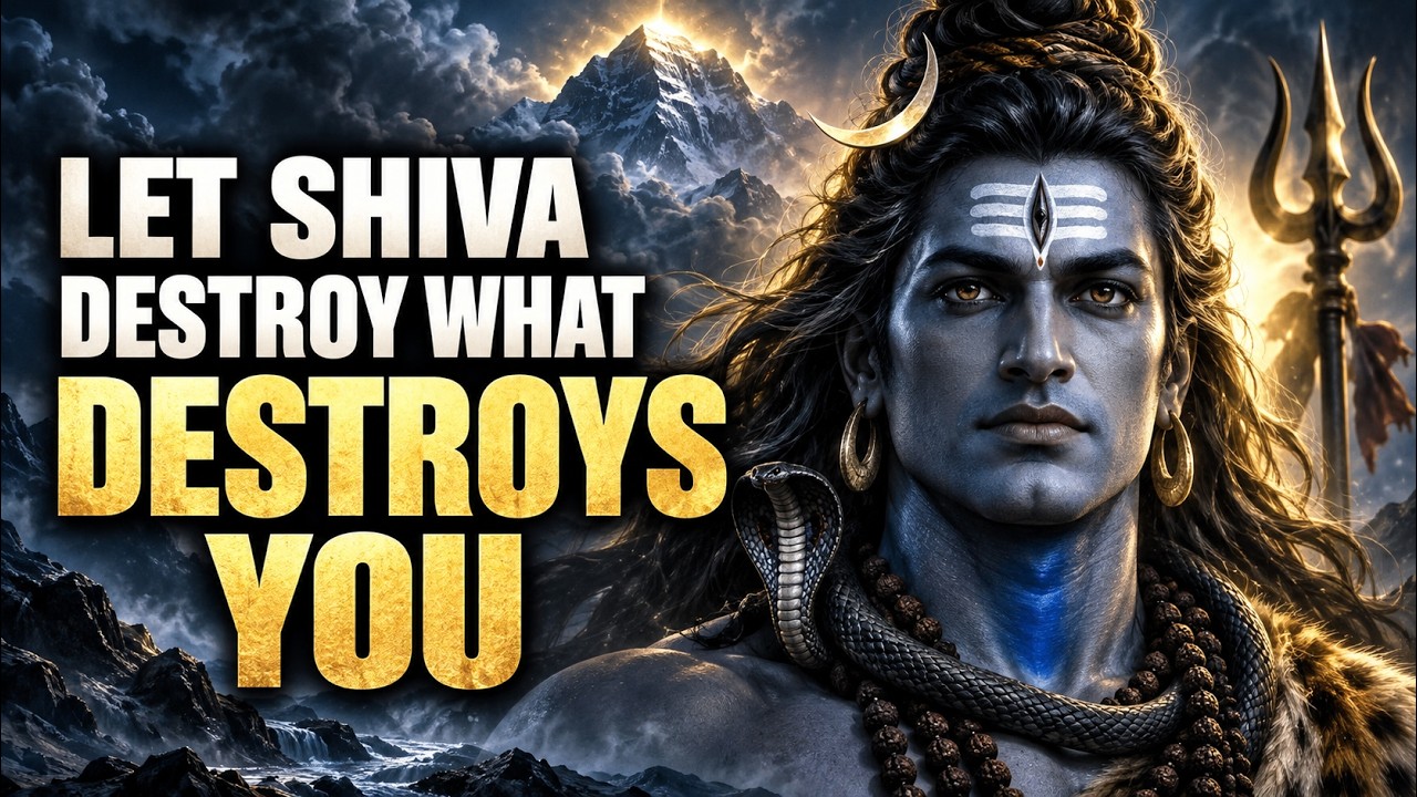 LET SHIVA DESTROY WHAT IS DESTROYING YOU : 1 HOUR RUDRA GAYATRI MANTRA : LET IT ALL GO !