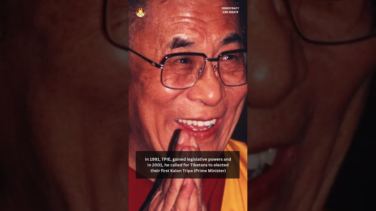 Architect of Tibetan Democracy- His Holiness the 14th Dalai Lama.