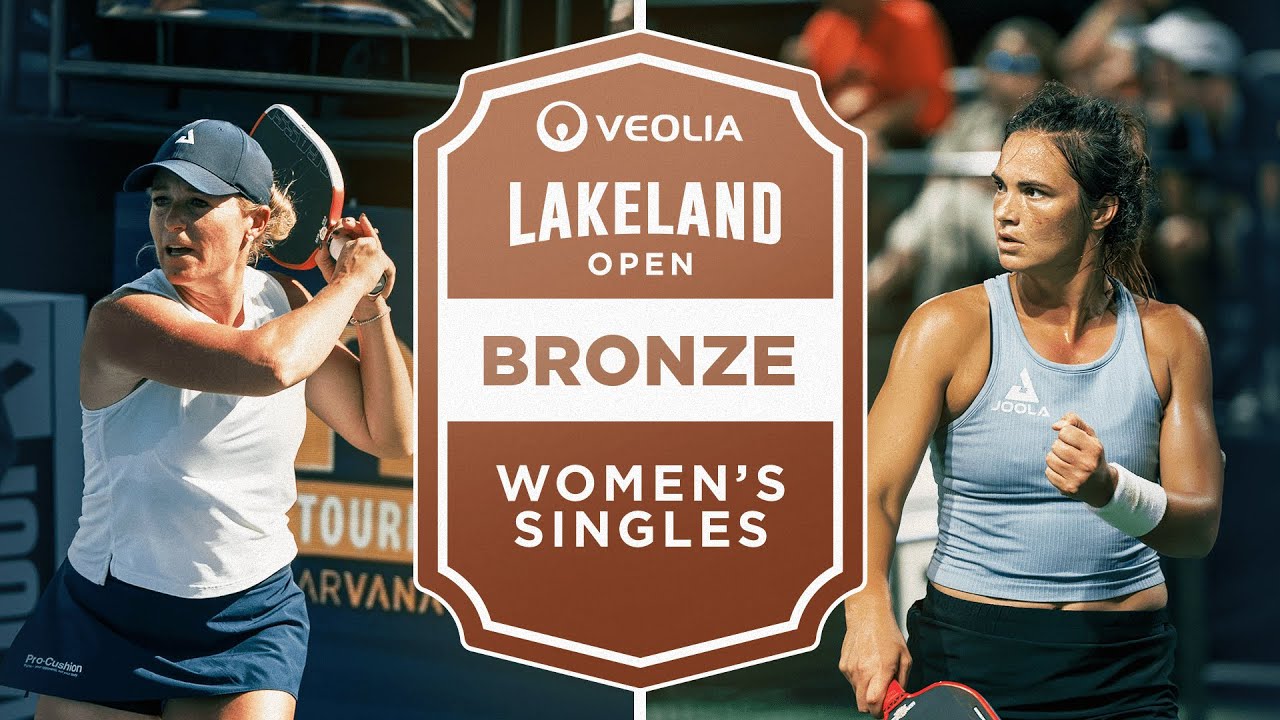 Brooke Buckner v Lea Jansen at the Veolia Lakeland Open