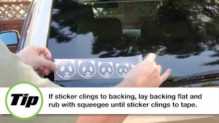 How To Install The Panda Family Stickers