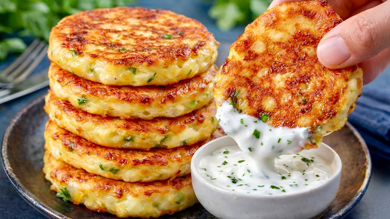 When I want something simple and delicious, I just take one potato and one egg. It always turns out!