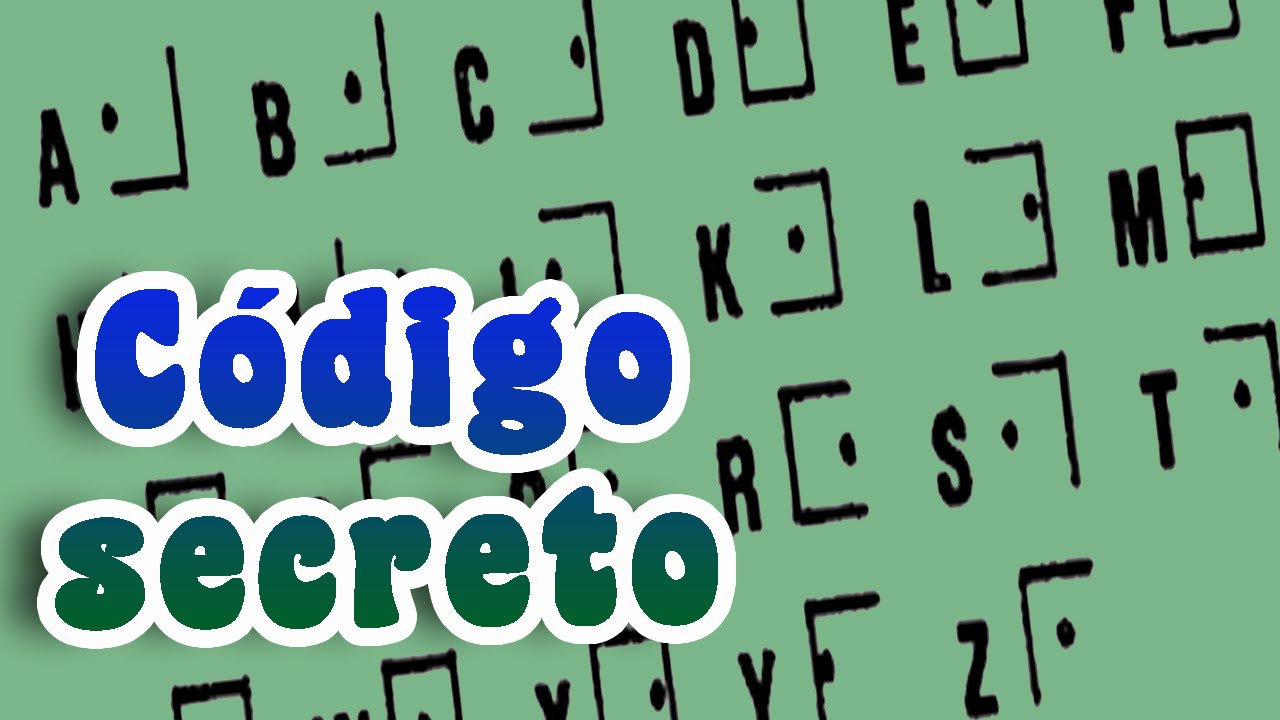 Como Escribir Un Codigo Secreto - YouTube