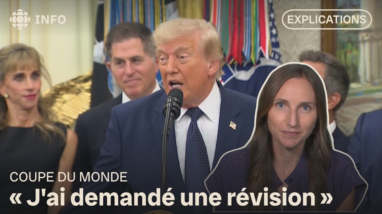 Annulation d’un carton rouge : Donald Trump a fait pression sur la FIFA