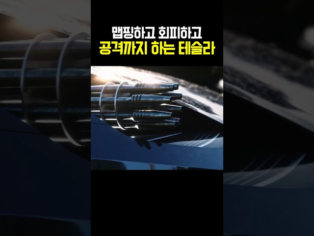 맵핑하고 회피하고 공격까지 하는 테슬라