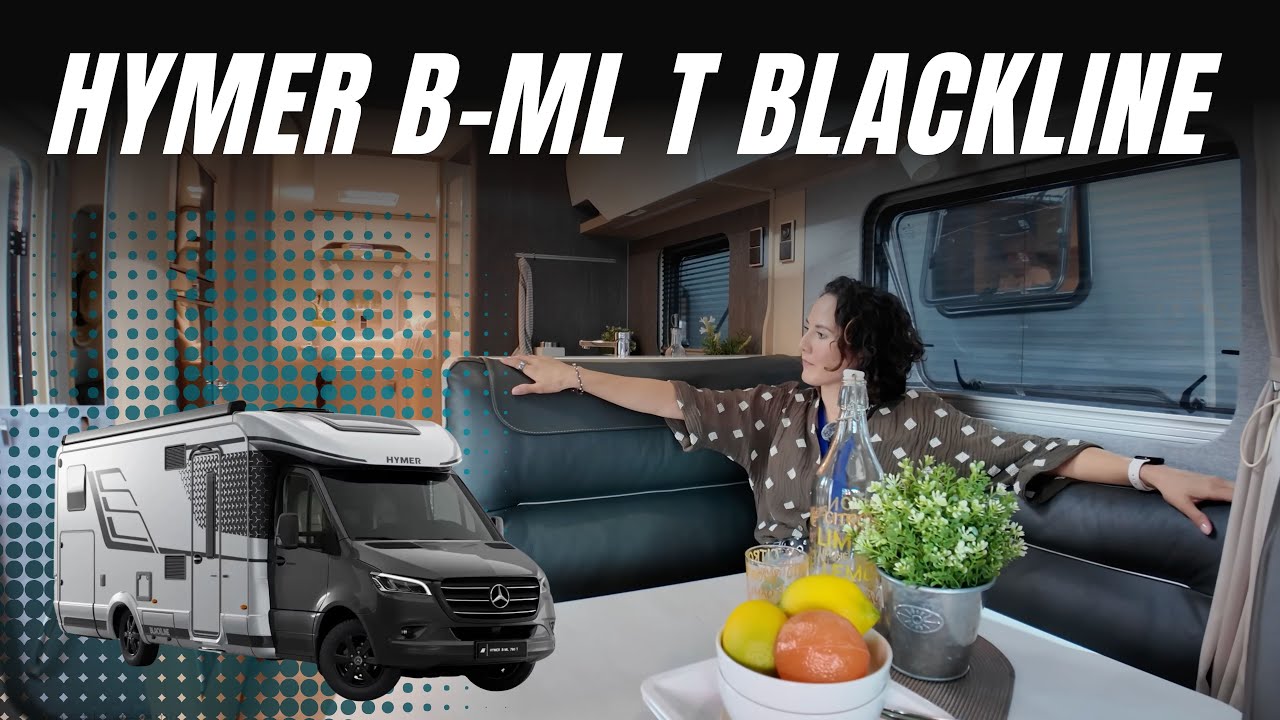 WOHNMOBIL TEILINTEGRIERT 2026 Neuheiten HYMER B-ML T BlackLine