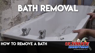 How to install a bath waste