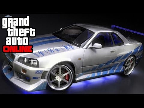 Nissan skyline gta 5 online #7