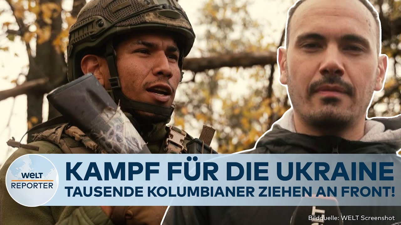 PUTINS KRIEG: Kolumbianer kämpfen für Ukraine! So läuft die Ausbildung für Kampf gegen Russland ab