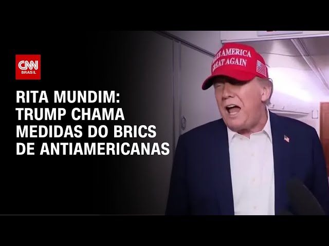 Rita Mundim: Trump taxa África do Sul e ameaça todo o Brics | CNN ARENA