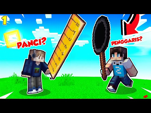 KITA MENDAPATKAN SENJATA PALING ANEH DI MINECRAFT!!! - SURVIVAL SUS #1