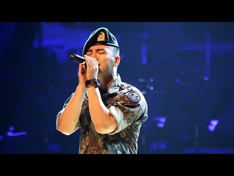 Big Bang(빅뱅)-TaeYang (태양) Performed the third R.O.K Army Band Concert in Yongin City 180704 군악연주회