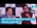 Reporter embarrasses Rishi Kapoor, Big B replies