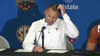 Longhorns full post-game presser after their Red River Rivalry win against the Sooners