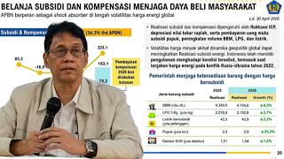 BREAKING NEWS! MENTERI KEUANGAN PURBAYA YUDHI SADEWA GELAR KONPRES KONDISI APBN