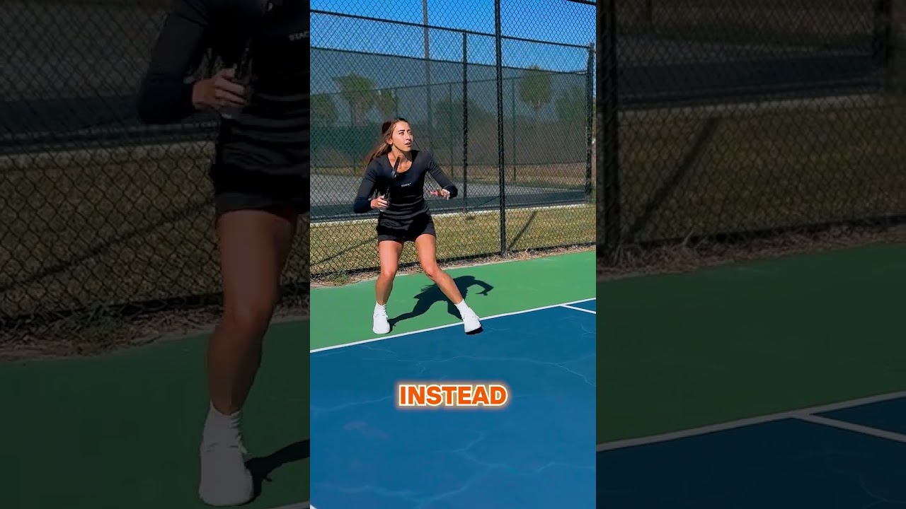 Pickleball Return Tip