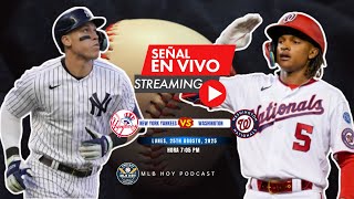 🔴EN VIVO: WASHINGTON NATIONALS 🆚 NEW YORK YANKEES  / MLB EN VIVO