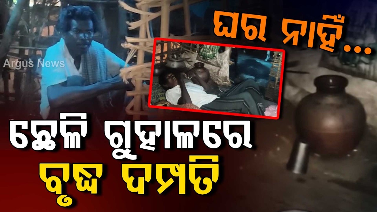 Elderly Couple Forced To Live In Goat Shed In Bolagarh Khordha | Argus News
