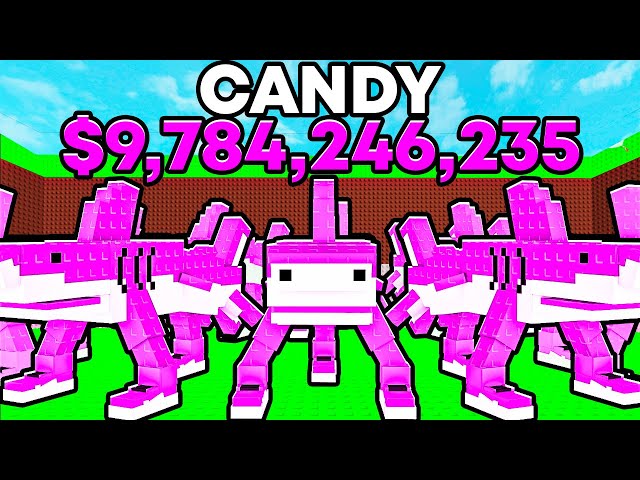 Robé TODOS los BRAINROTS DIOS CANDY de Steal a Brainrot (10,000 ROBUX)