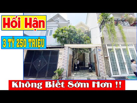 Bán nhà 52m2 Bình Hưng Hòa B - hẻm xe hơi 6m - sổ hồng riêng