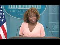 Karine Jean-Pierre holds White House press briefing  - 50:56 min - News - Video