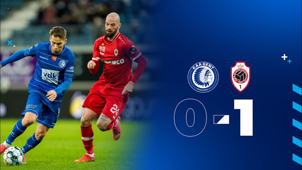 KAA Gent - Royal Antwerp FC: 1-1