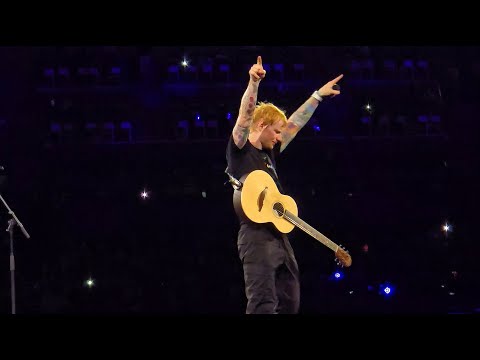 Ed Sheeran - Happier "The Mathematics European Tour 2025" Live in Roma "Stadio Olimpico" 14.06.2025