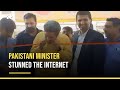 Viral video: Pakistan minister’s ribbon-cutting in unusual style leaves netizens in splits