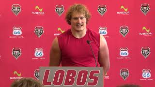 Lobo Football vs Idaho State Postgame: Jaxton Eck (9/6/25)