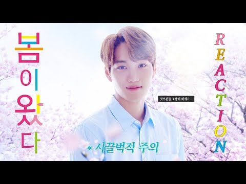 덕메들과 엑소 카이 일본드라마 '봄이 왔다 (Spring Has Come)' 리액션 (feat.시끌벅적 주의)💜