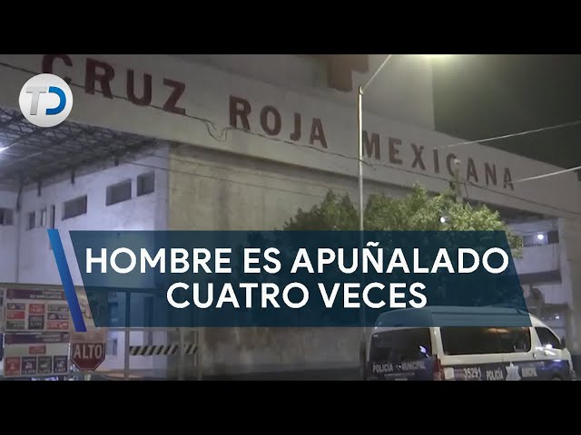 Hombre es brutalmente apuñalado cuatro veces; le perforaron el pulmón