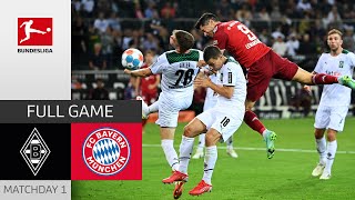 🔴 LIVE | Borussia M’gladbach — FC Bayern München | Matchday 1 – Bundesliga 2021/22