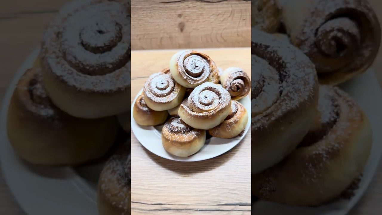 Skořicové šneky z kynutého těsta | Těhotnej kuchař