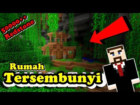 TERNYATA ADA RUMAH RAHASIA DI HUTAN MINECRAFT 