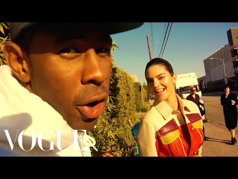 Kendall Jenner; Tyler, The Creator; and Travis “Taco” Bennett Take Over the Vogue Set