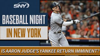 Is an Aaron Judge reunion with the Yankees imminent? | Baseball Night in NY | SNY