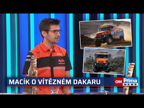Martin Macík exkluzivně promluvil o vítězství na Dakaru. Popsal nejnáročnější okamžiky