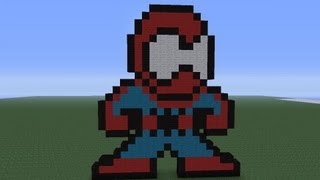 All comments on Minecraft Pixel Art: Spiderman Tutorial - YouTube