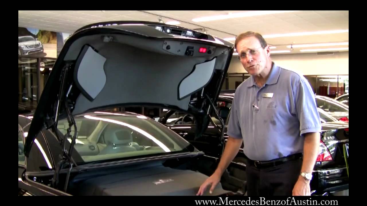 Mercedes-Benz SL-Class Top Won't Go Down - 1 Minute with ... 1999 mercedes e320 fuse box 